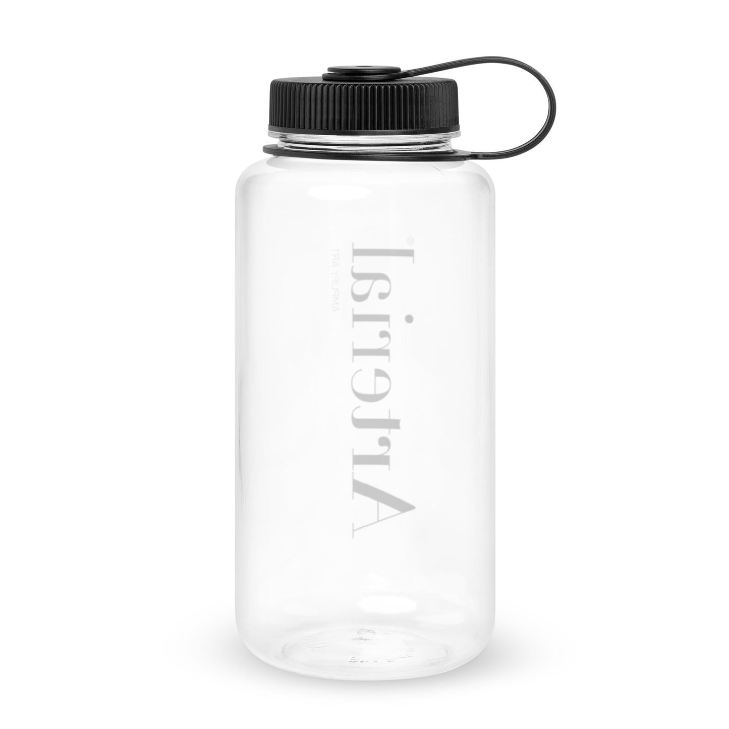 Arterial wide mouth plastic water bottle