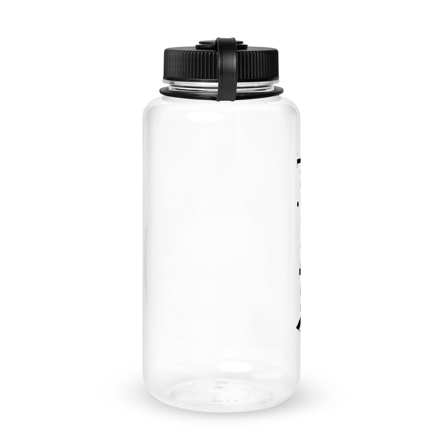 Arterial wide mouth plastic water bottle